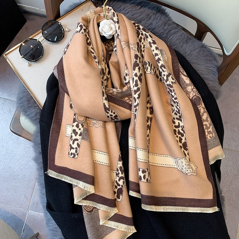 Grande Echarpe Cachemire "Pashmina" Pegasus-square