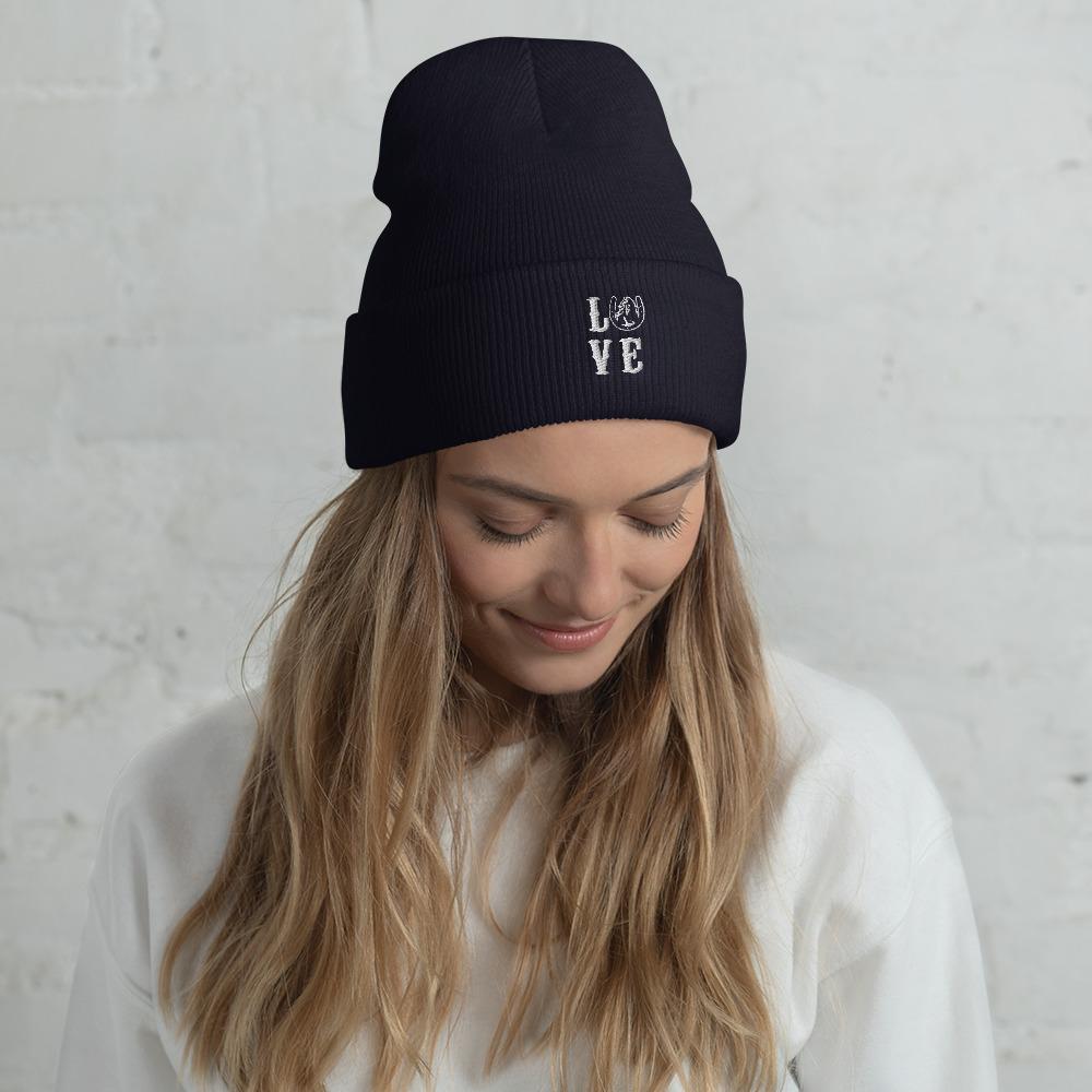 Bonnet brodé LOVE - Pegasus-square