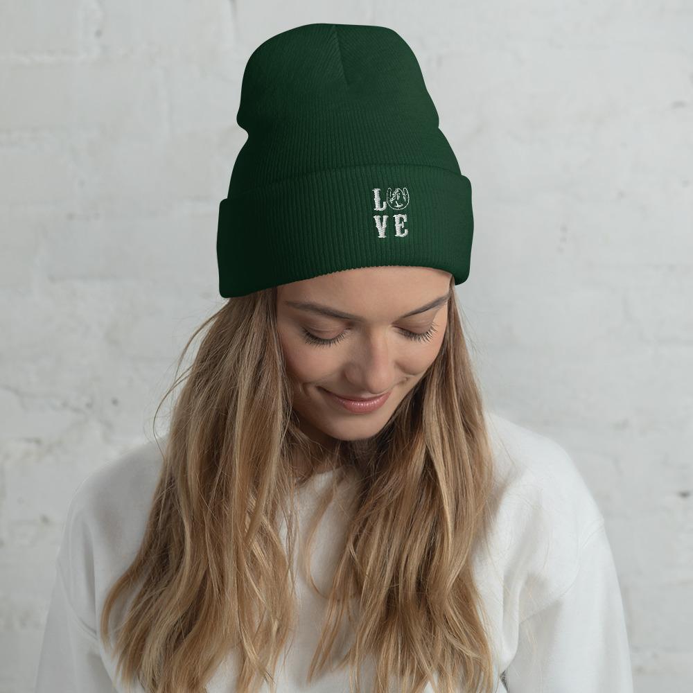 Bonnet brodé LOVE - Pegasus-square