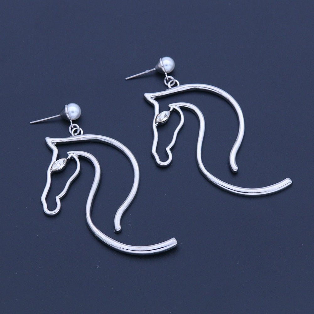 Boucles d'oreilles "Cheval" - Pegasus-square
