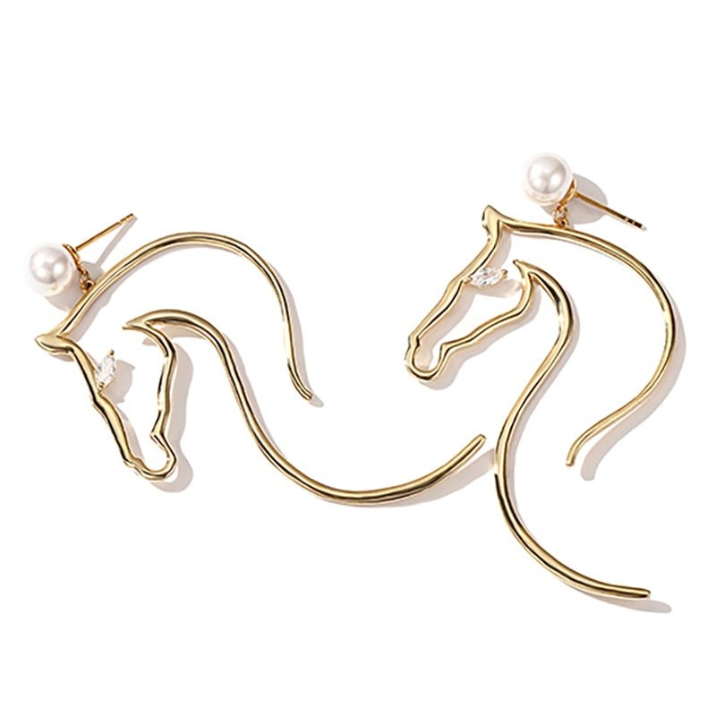 Boucles d'oreilles "Cheval" - Pegasus-square