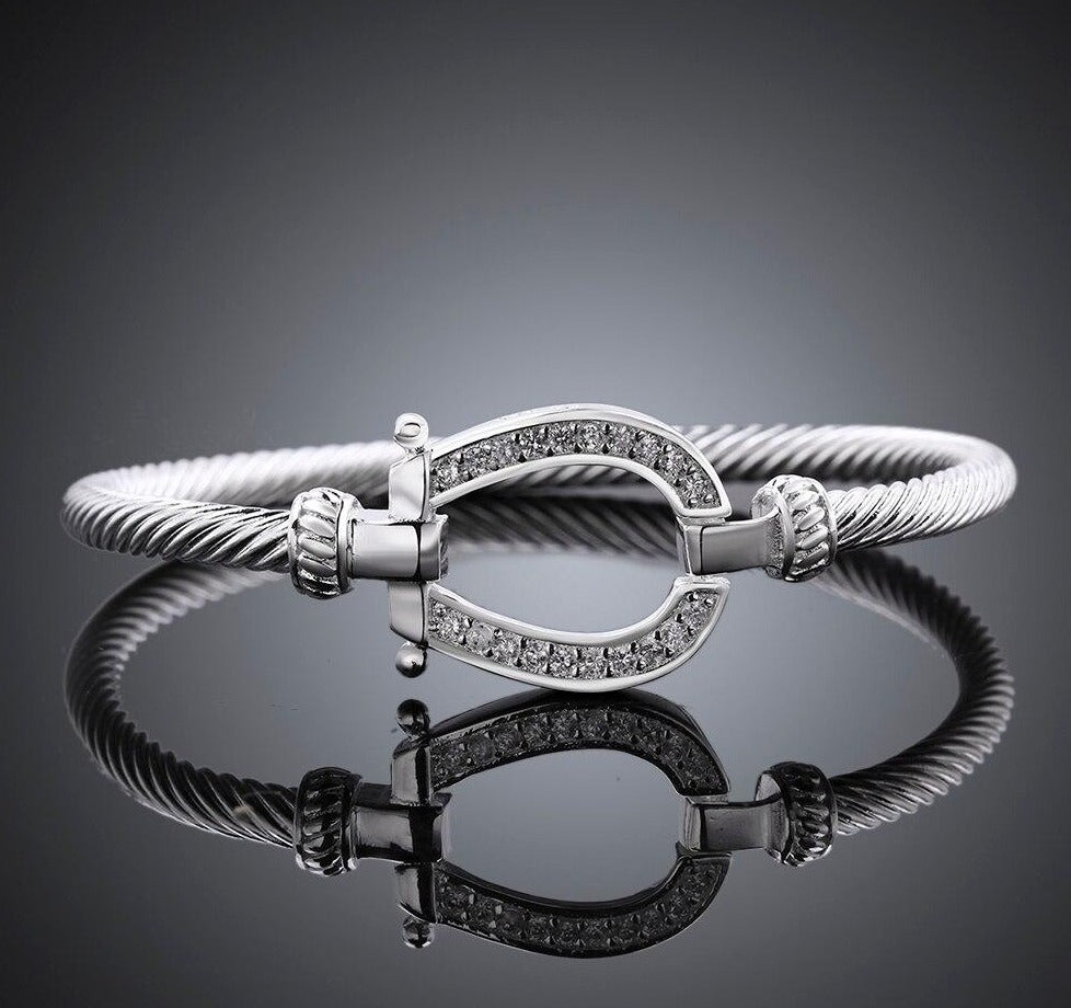 Bracelet Fer à cheval Porte-Bonheur - Pegasus-square