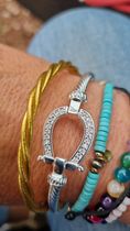 Bracelet Fer à cheval Porte-Bonheur - Pegasus-square