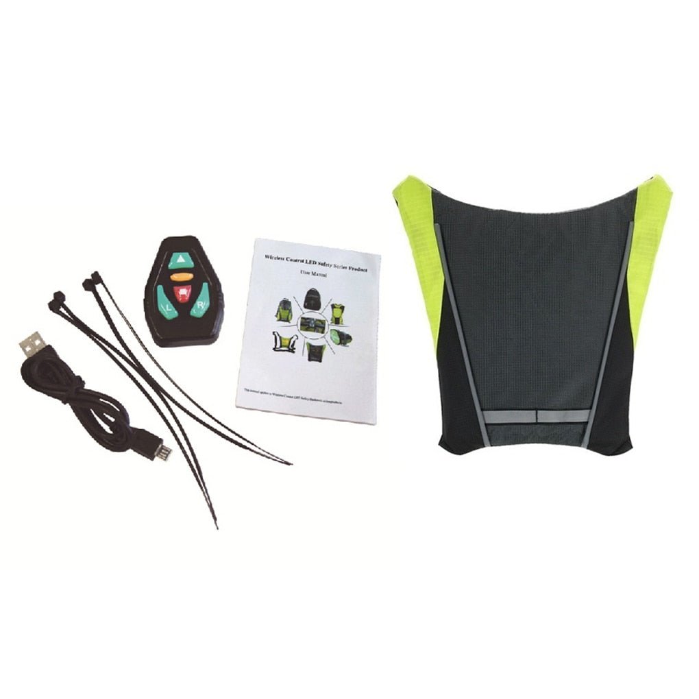 Gilet signalétique lumineux de Sécurité - Pegasus-square