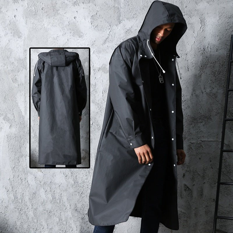 Long imperméable à capuche - Pegasus-square