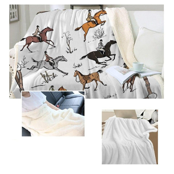 Plaid pour canapé ou Couverture de lit "Hunter" - Pegasus-square