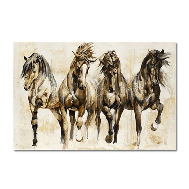 Poster chevaux - Pegasus-square