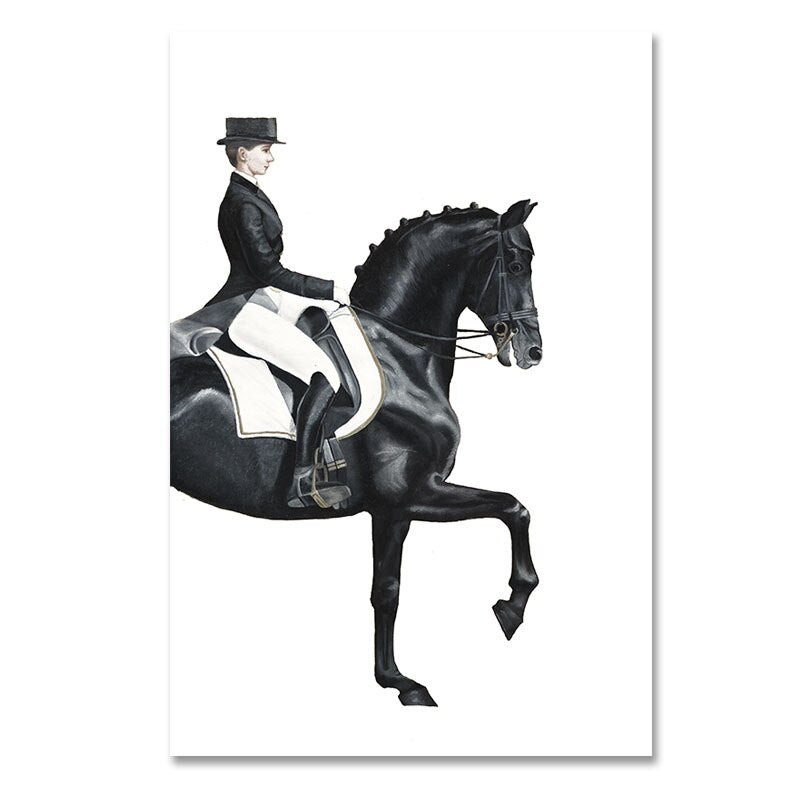 Poster "Dressage" - Pegasus-square