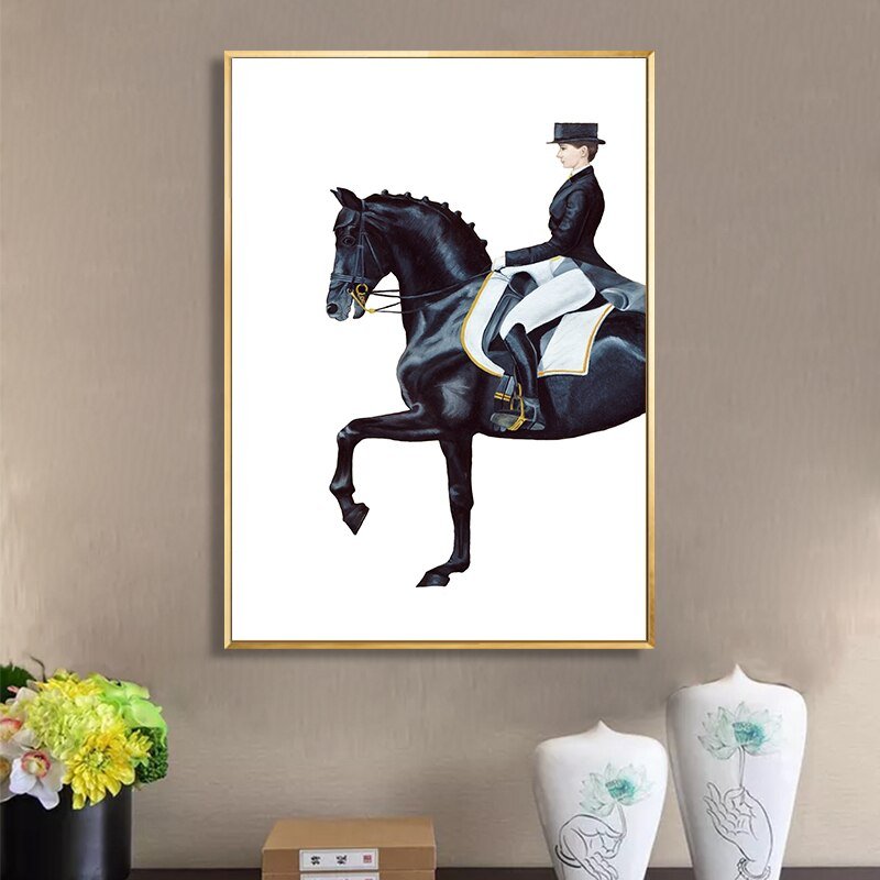 Poster "Dressage" - Pegasus-square