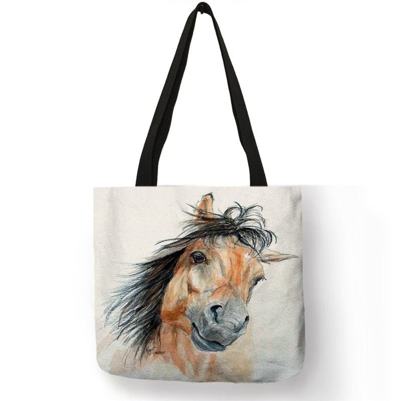 Sac en Toile "Paint Horse" - Pegasus-square