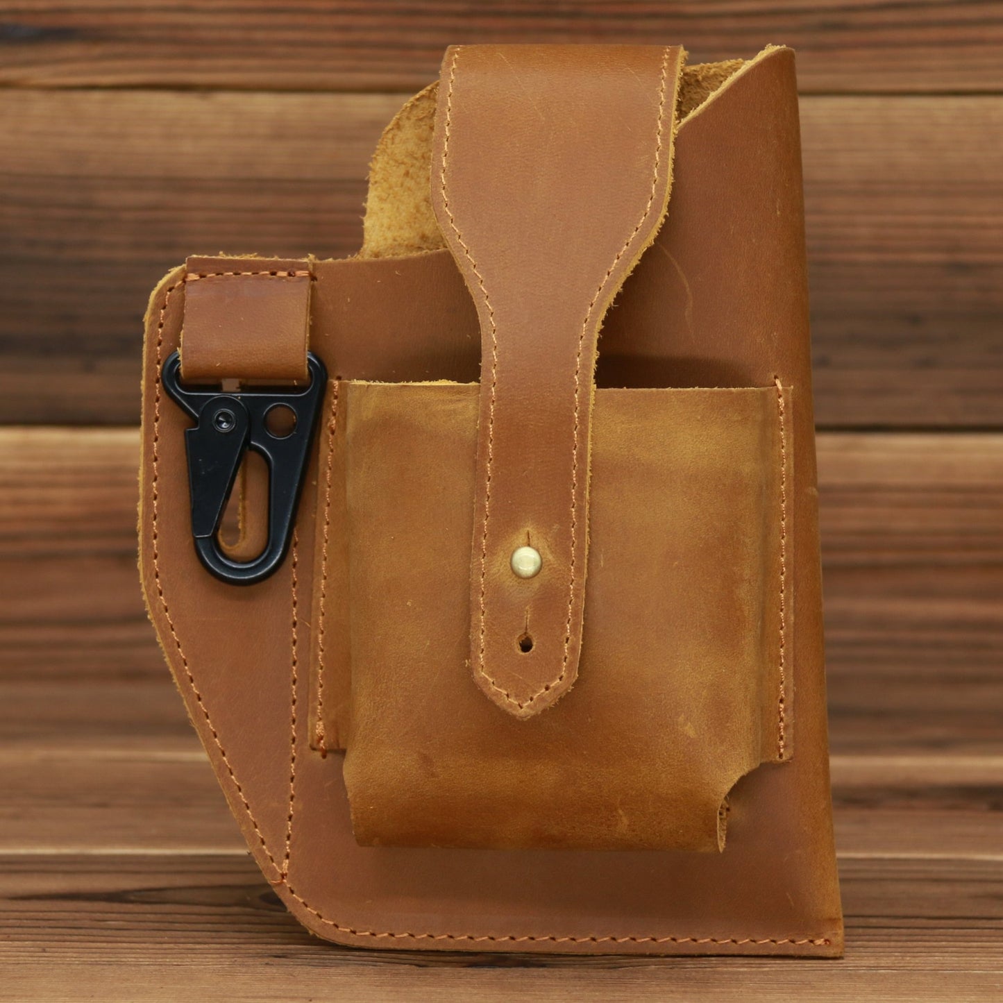 Sacoche Cuir Multi-Rangements "Essentielle" - Pegasus-square