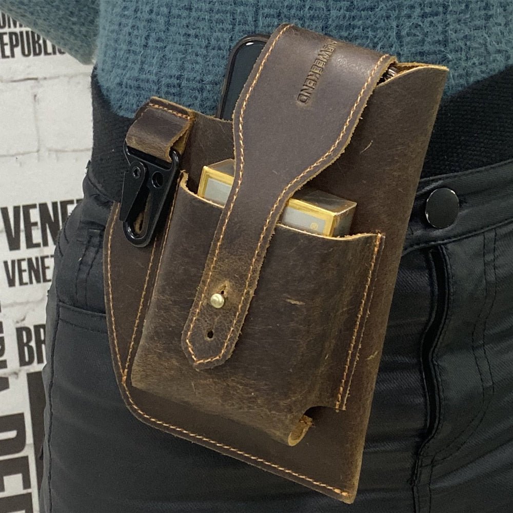 Sacoche Cuir Multi-Rangements "Essentielle" - Pegasus-square