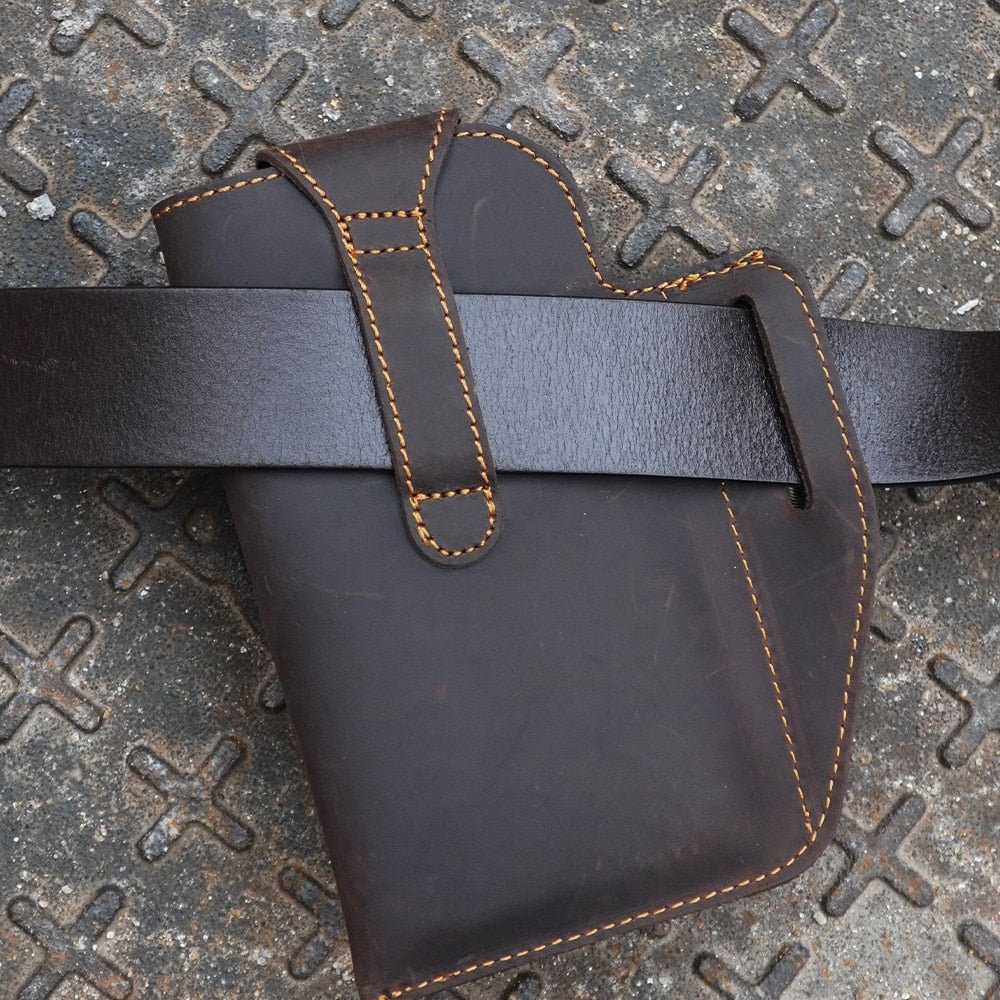 Sacoche Cuir Multi-Rangements "Essentielle" - Pegasus-square