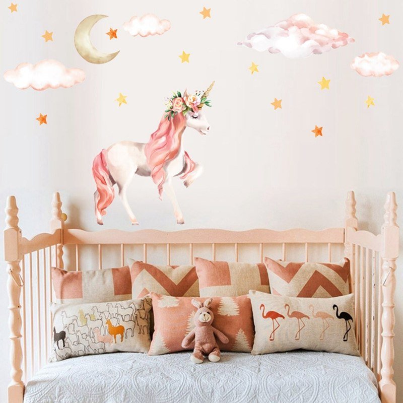 Sticker mural "Licorne magique " - Pegasus-square