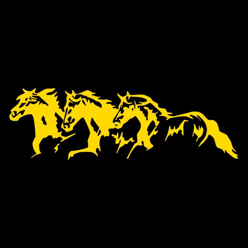 Stickers pour voiture "Wild Horses" - Pegasus-square