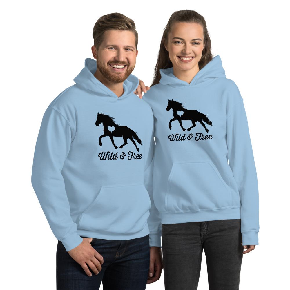Sweat shirt Horse Love à capuche - Pegasus-square