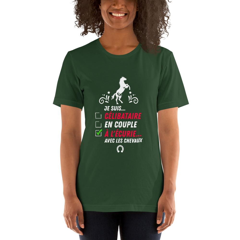 Tee-shirt cheval A l'écurie - Pegasus-square
