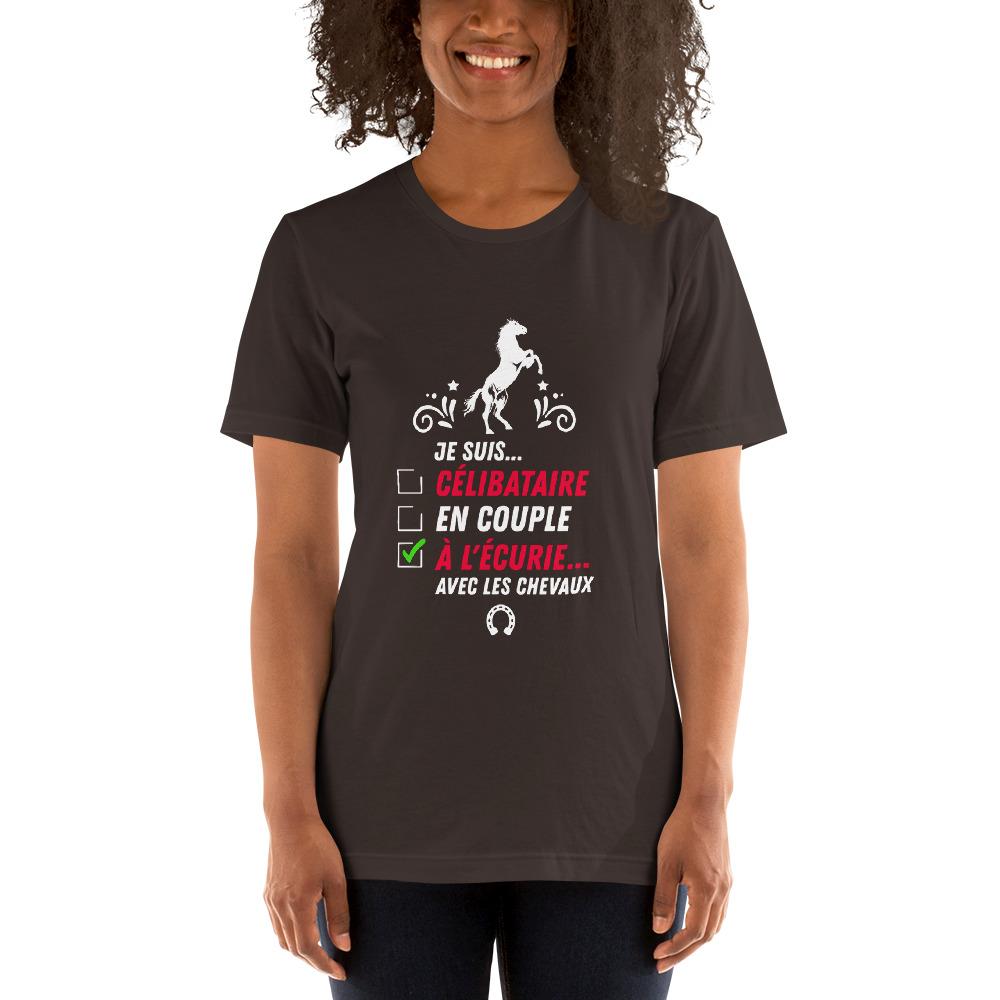 Tee-shirt cheval A l'écurie - Pegasus-square