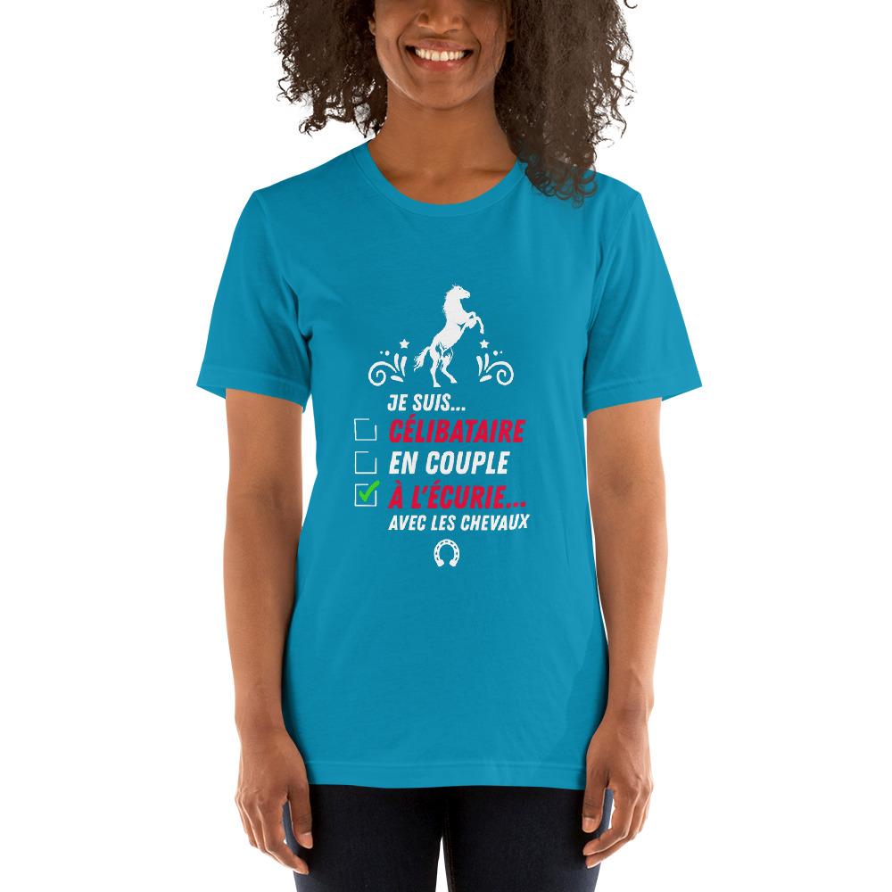 Tee-shirt cheval A l'écurie - Pegasus-square
