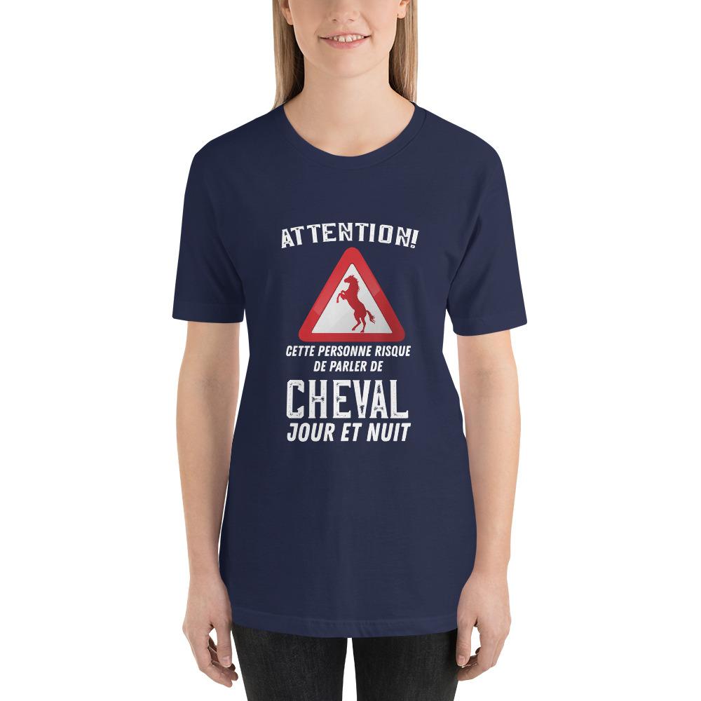 Tee Shirt Cheval Attention - Pegasus-square