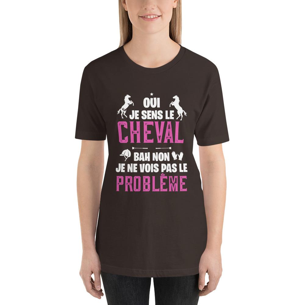 Tee Shirt cheval Je sens le cheval - Pegasus-square