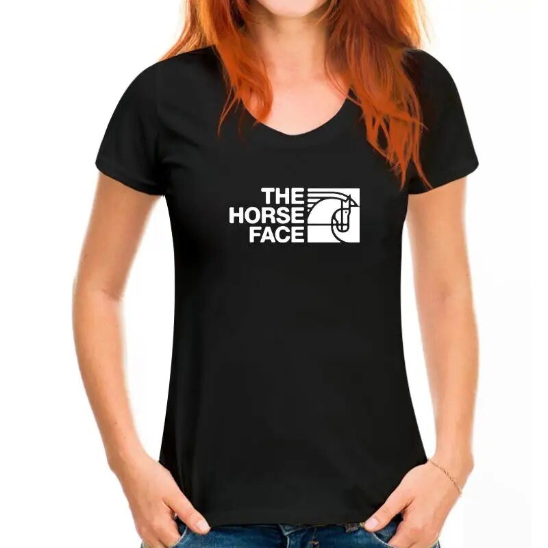 Tee-Shirt Femme "The Horse Face" - Pegasus-square