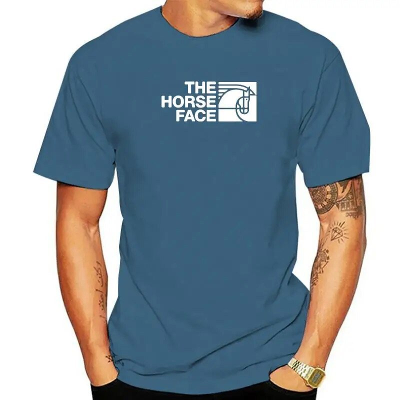 Tee-Shirt Homme "The Horse Face" - Pegasus-square