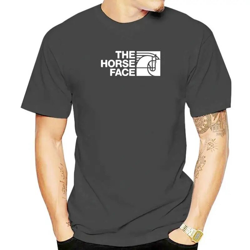 Tee-Shirt Homme "The Horse Face" - Pegasus-square
