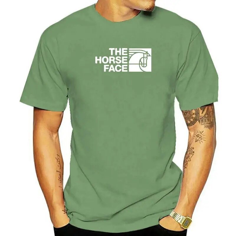 Tee-Shirt Homme "The Horse Face" - Pegasus-square