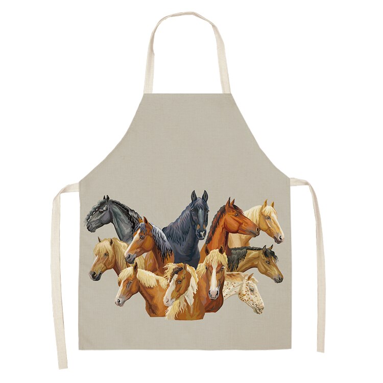 Tablier de cuisine "Horses" Pegasus-square