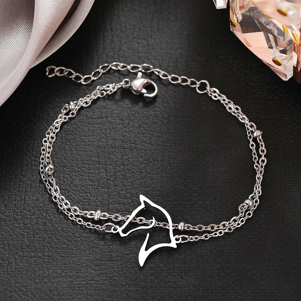 Bracelet double "Stables" - Pegasus-square