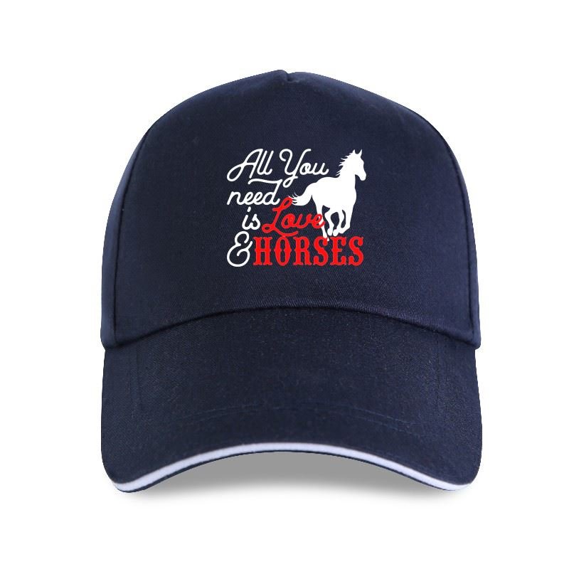 Casquette " All You Need Is Love And Horses" - Pegasus-square