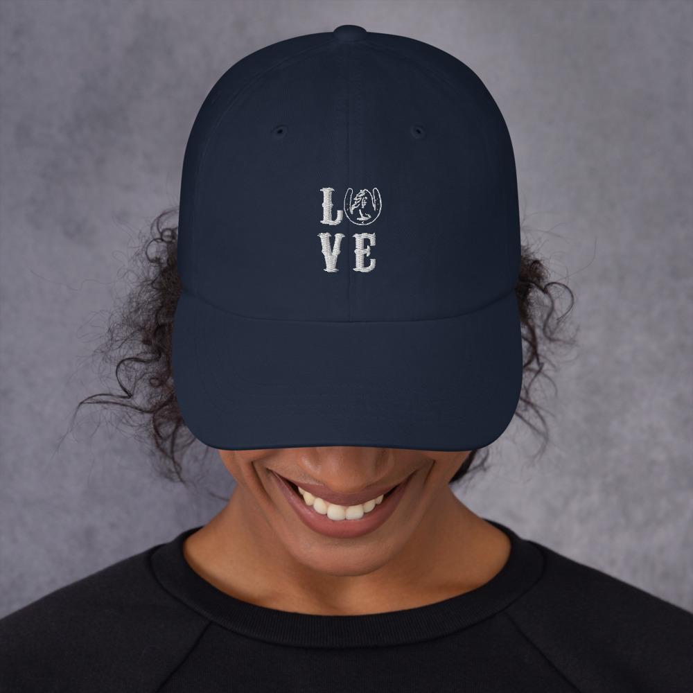 Casquette brodée LOVE accessoire - Pegasus-square