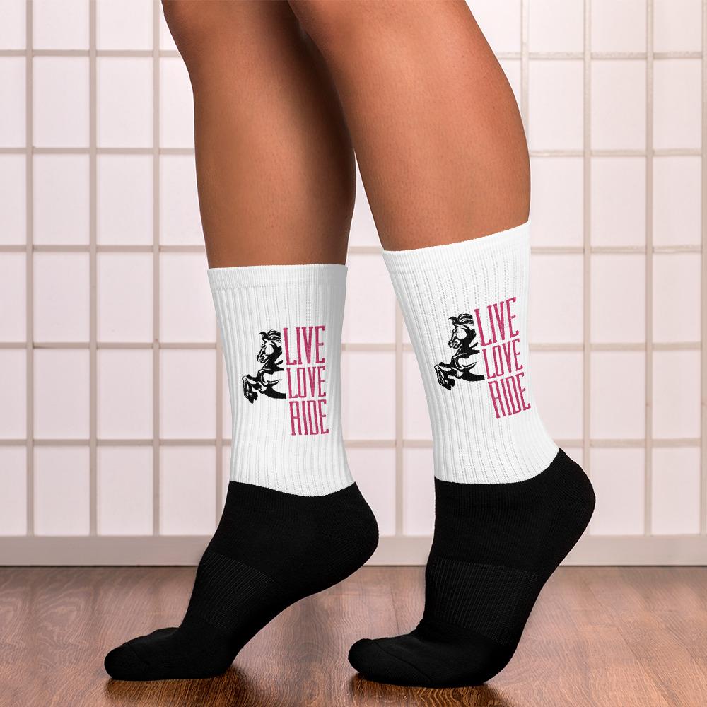 Chaussettes Live Love Ride - Pegasus-square