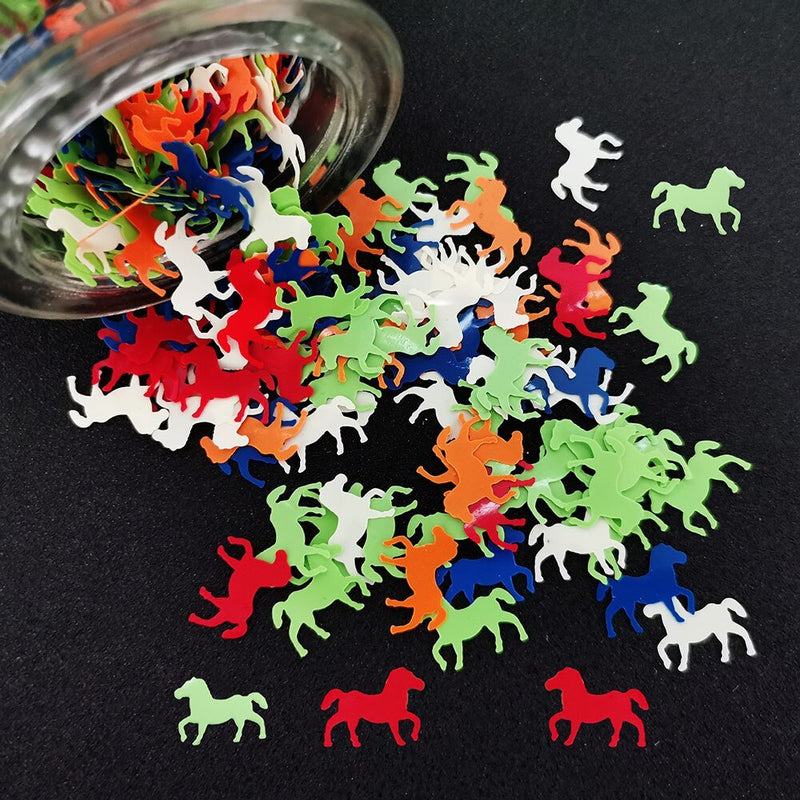 Confettis, Décorations de table pour fêtes thème Cheval - Pegasus-square