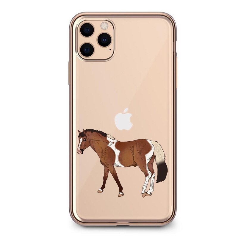 Coques d 'IPhone souples Jolis Designs de Chevaux - Pegasus-square