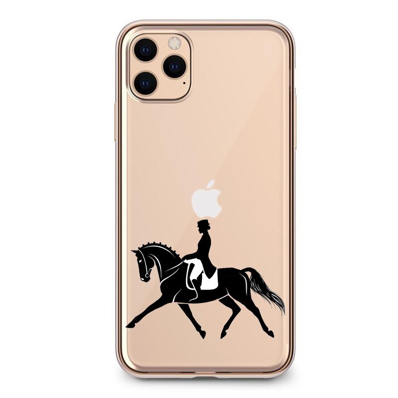 Coques d 'IPhone souples Jolis Designs de Chevaux - Pegasus-square