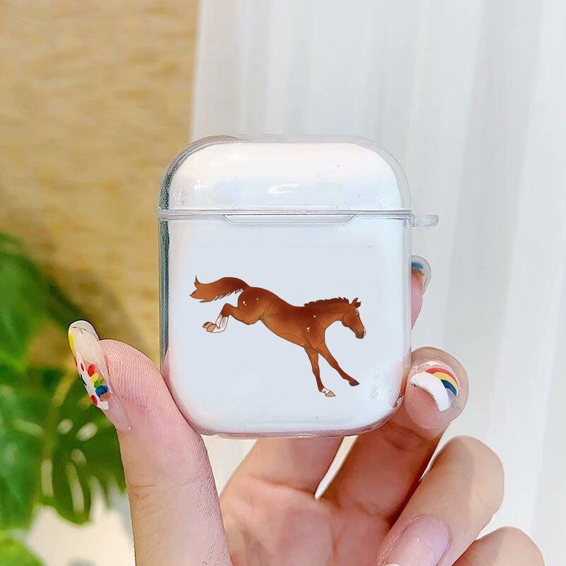 Coques pour Etui d'Air Pods 1 ou 2 Transparentes - Pegasus-square