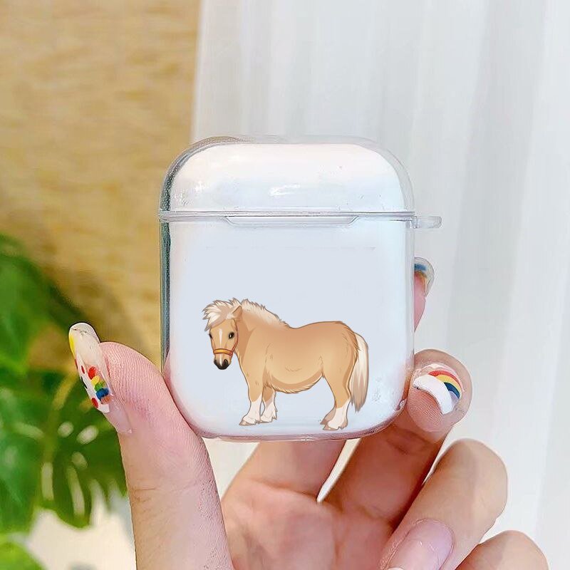 Coques pour Etui d'Air Pods 1 ou 2 Transparentes - Pegasus-square