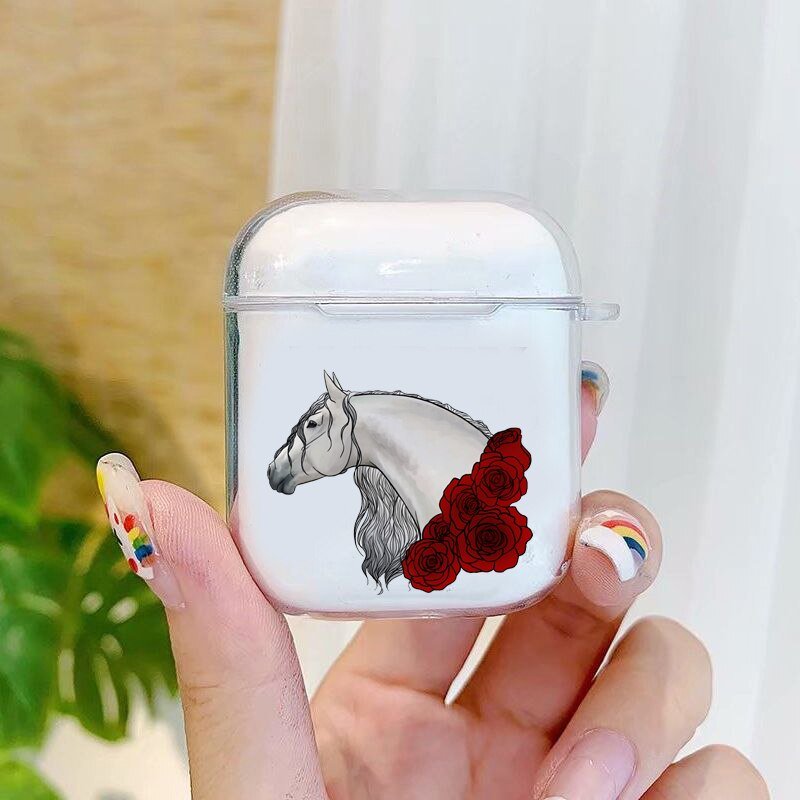 Coques pour Etui d'Air Pods 1 ou 2 Transparentes - Pegasus-square