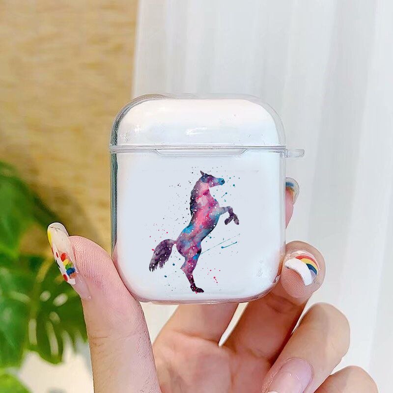 Coques pour Etui d'Air Pods 1 ou 2 Transparentes - Pegasus-square