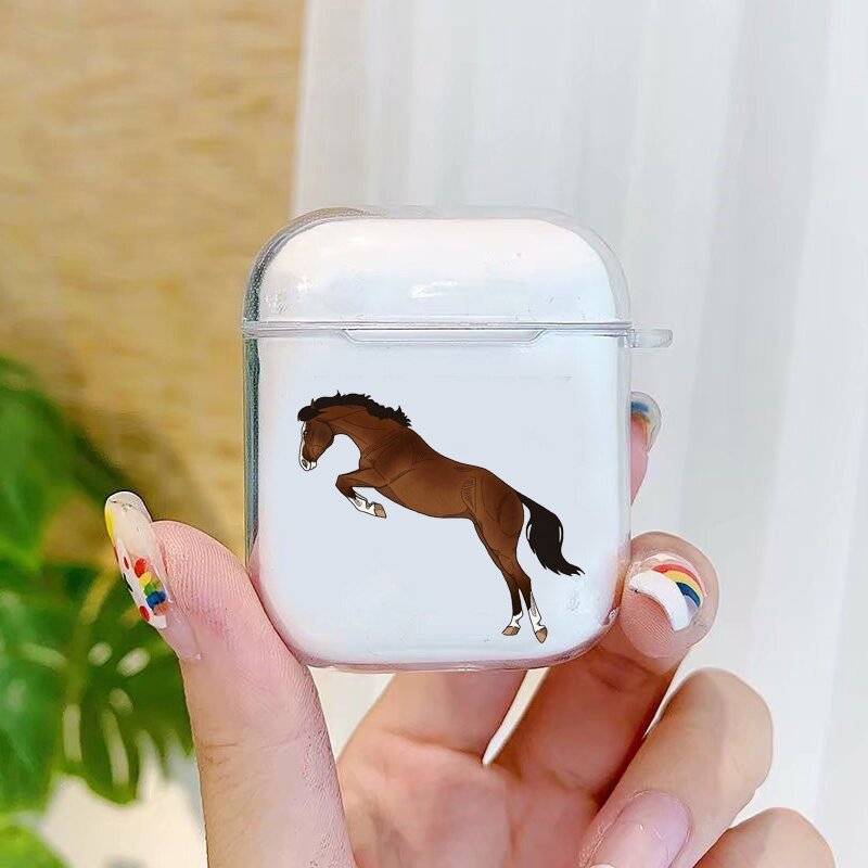 Coques pour Etui d'Air Pods 1 ou 2 Transparentes - Pegasus-square