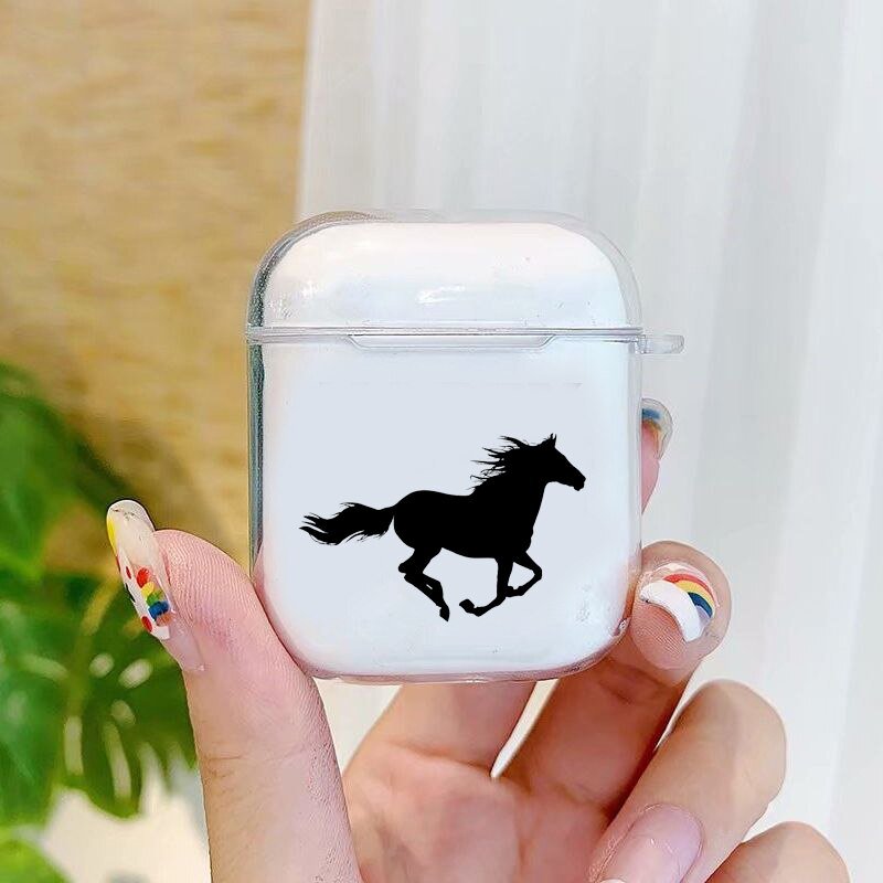 Coques pour Etui d'Air Pods 1 ou 2 Transparentes - Pegasus-square