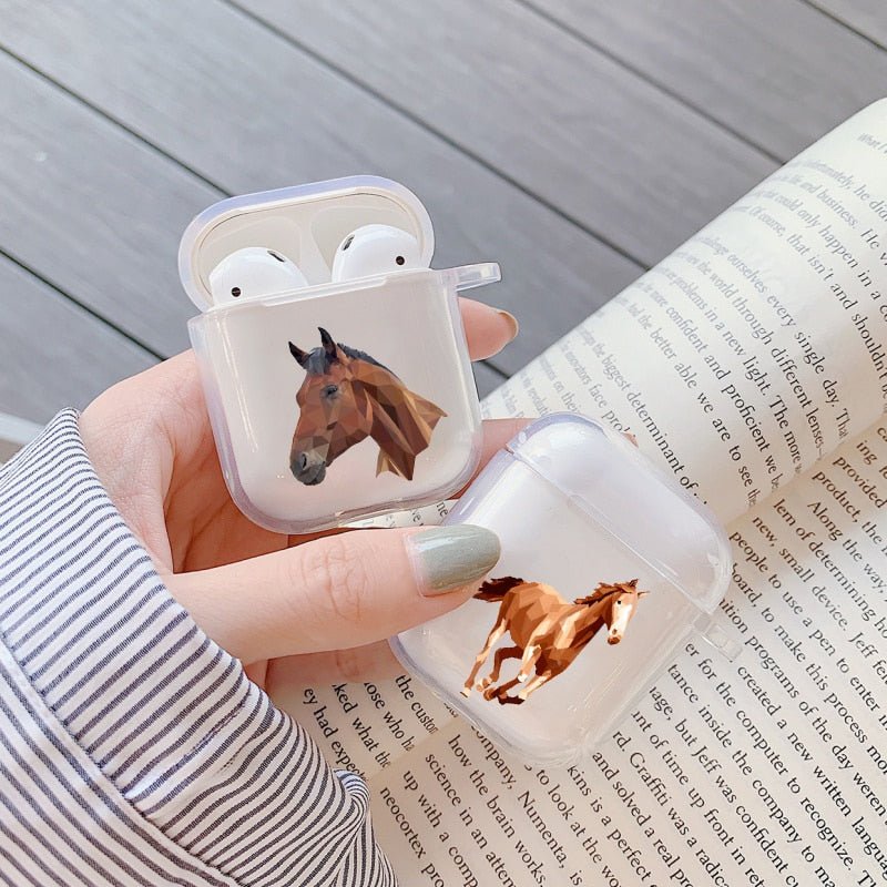 Coques pour Etui d'Air Pods 1 ou 2 Transparentes - Pegasus-square