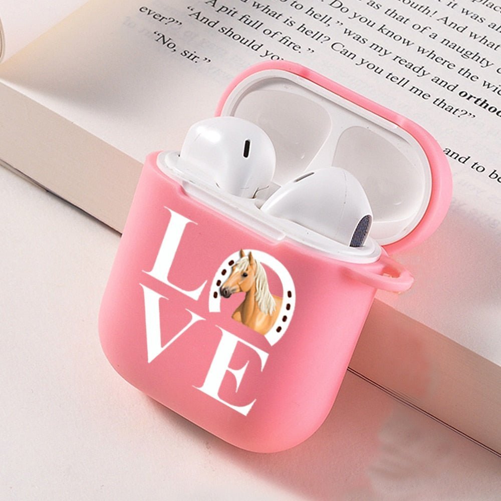 Coques Roses ou Noires pour Air Pods - Pegasus-square