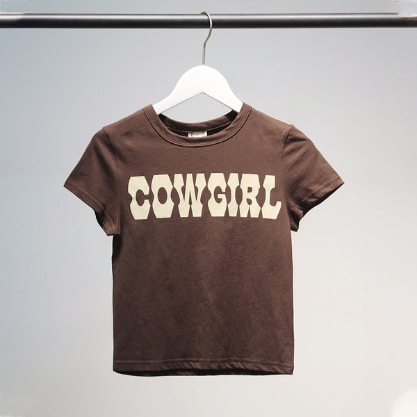 Crop top Tee-Shirt "Cow-Girl" - Pegasus-square