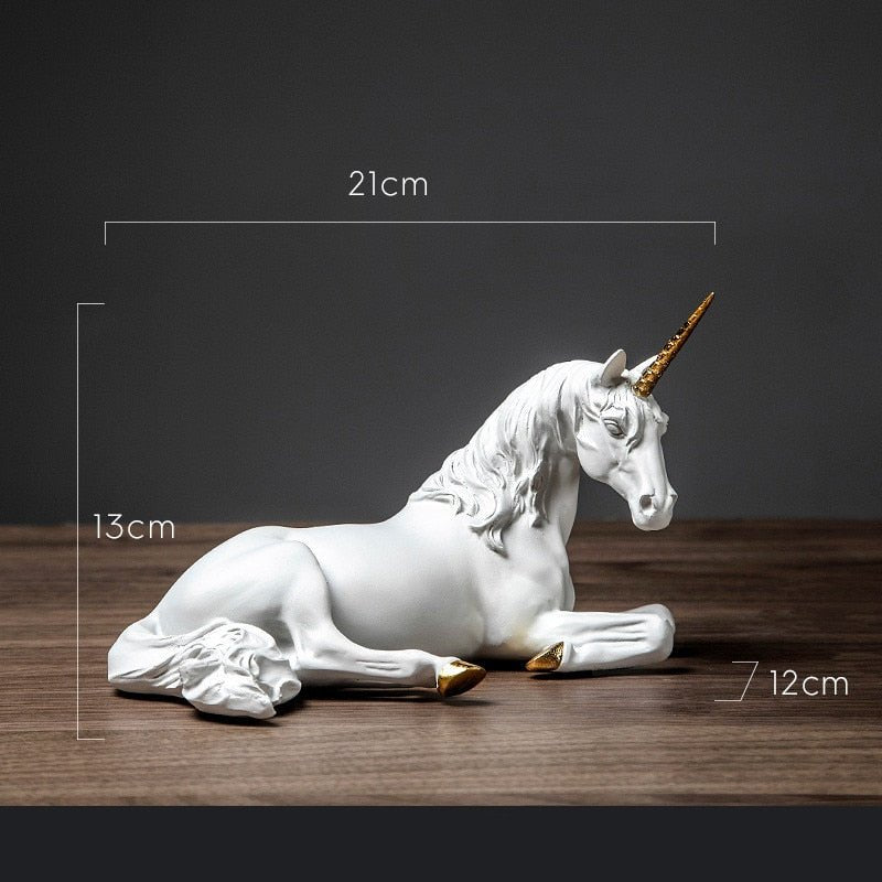 Licorne Figurine de Jeu – Doyomtoy Licorne Arc-en-Ciel, Licorne Mythique  Pegasus, modèle d'énergie Magique, créature Solide colorée