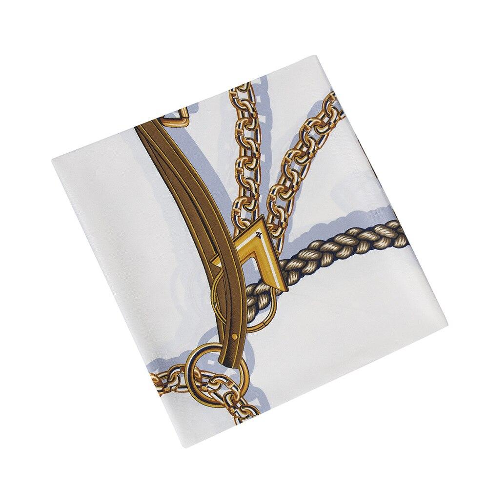 Foulard Carré "Etrivières" - 100% Soie - Extra Grand - Pegasus-square