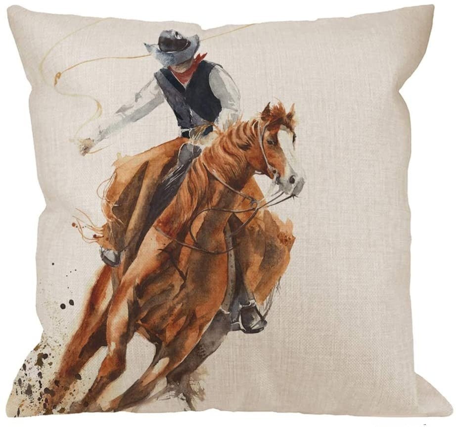 Housse de Coussin "Cowboy" - Pegasus-square