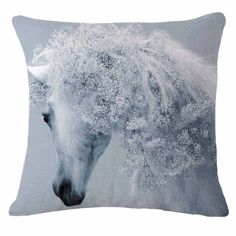 Housse de coussin "Portraits" - Pegasus-square